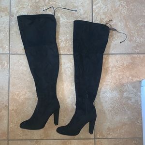 Over the knee boots